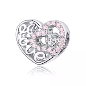 Szerelem szívemben ezüst talizmán