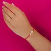 Bratara cu snur Cruciulita din argint Silver 21.5 mm personalizata cu text picture - 2