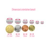 Bratara din argint Trifoi Rose 11 mm personalizata cu initiala text picture - 4