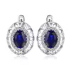 Cercei din argint Amazing Sapphire picture - 1