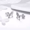 Cercei din argint Beautiful Butterfly