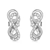 Cercei din argint Beautiful Infinite Double Earrings picture - 1
