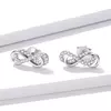 Cercei din argint Beautiful Infinite Double Earrings picture - 2