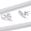Cercei din argint Beautiful Infinite Simple Earrings picture - 3