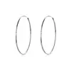Cercei din argint Big Silver Hoops picture - 1
