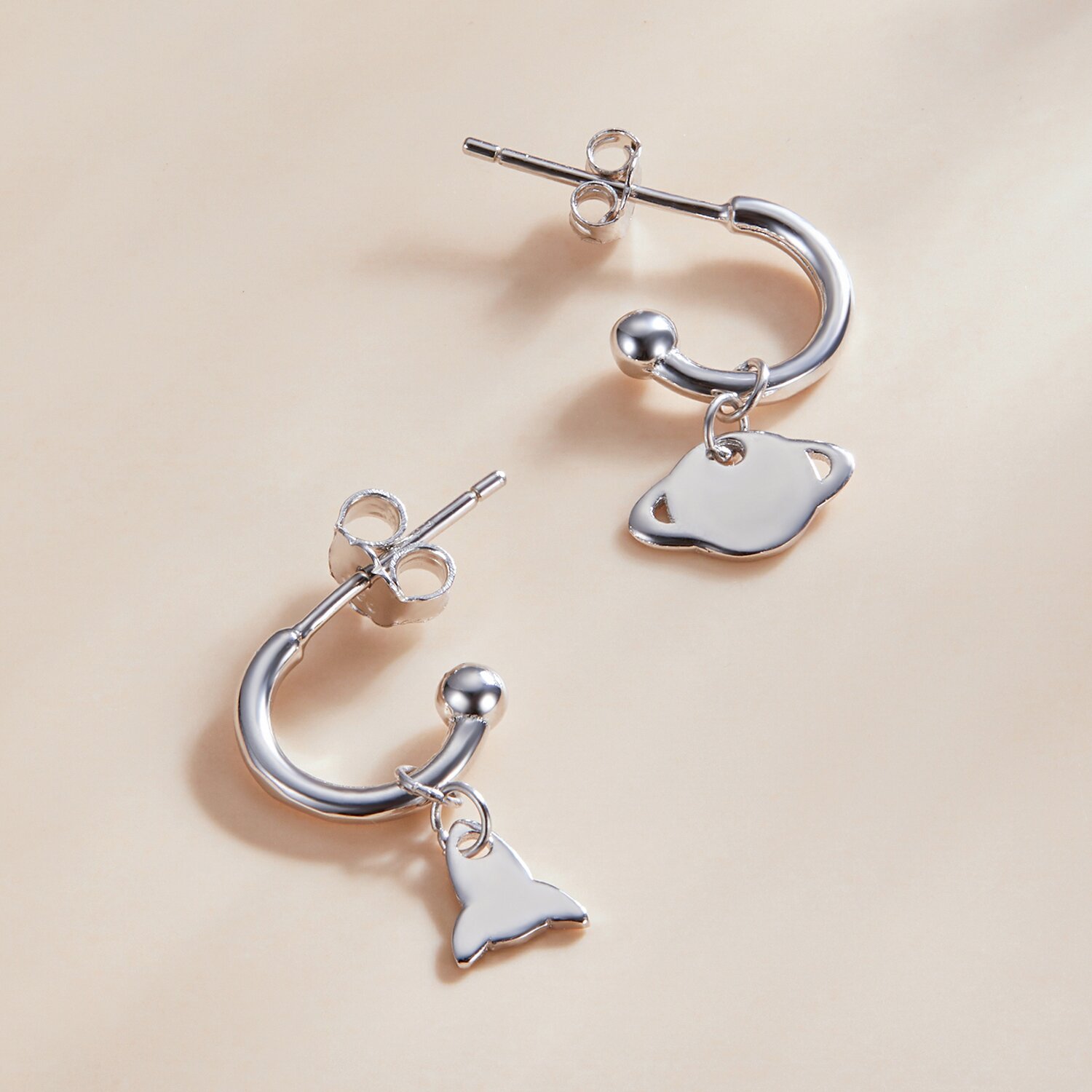 Cercei din argint creative stud silver