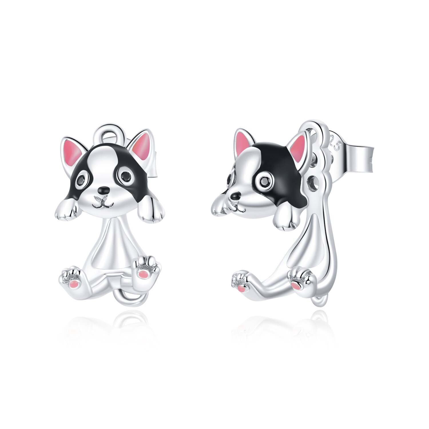 Cercei din argint Cute Silver Puppy image9