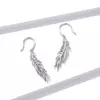 Cercei din argint Drop Feathers picture - 4