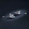 Cercei din argint Elegant Leafs