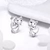 Cercei din argint Fairy Tail Cats