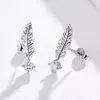 Cercei din argint Fancy Feathers picture - 4