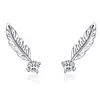Cercei din argint Fancy Feathers picture - 1