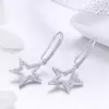 Cercei din argint Fancy Stars picture - 3