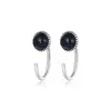 Cercei din argint Galaxy Tiny Hoops picture - 1