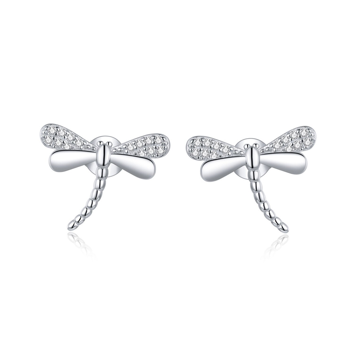 Cercei din argint Glamour Dragonflies image1