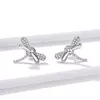 Cercei din argint Glamour Dragonflies picture - 3