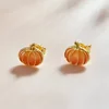 Cercei din argint Golden Pumpkins picture - 2