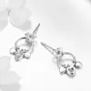 Cercei din argint Little Hearts Studs
