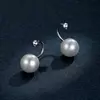 Cercei din argint Little Rounds & Pearls