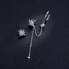 Cercei din argint Luminous Chain Stars picture - 5