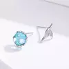 Cercei din argint Mermaid's Studs picture - 4