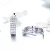 Cercei din argint Shining Crystals