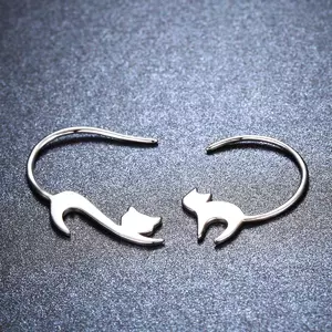 Cercei din argint Silver Cats