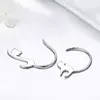 Cercei din argint Silver Cats picture - 4