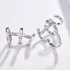 Cercei din argint Silver Cuffs picture - 4