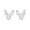 Cercei din argint Silver Little Elk picture - 1