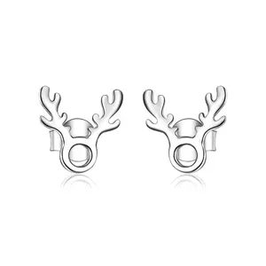 Cercei din argint Silver Little Elk