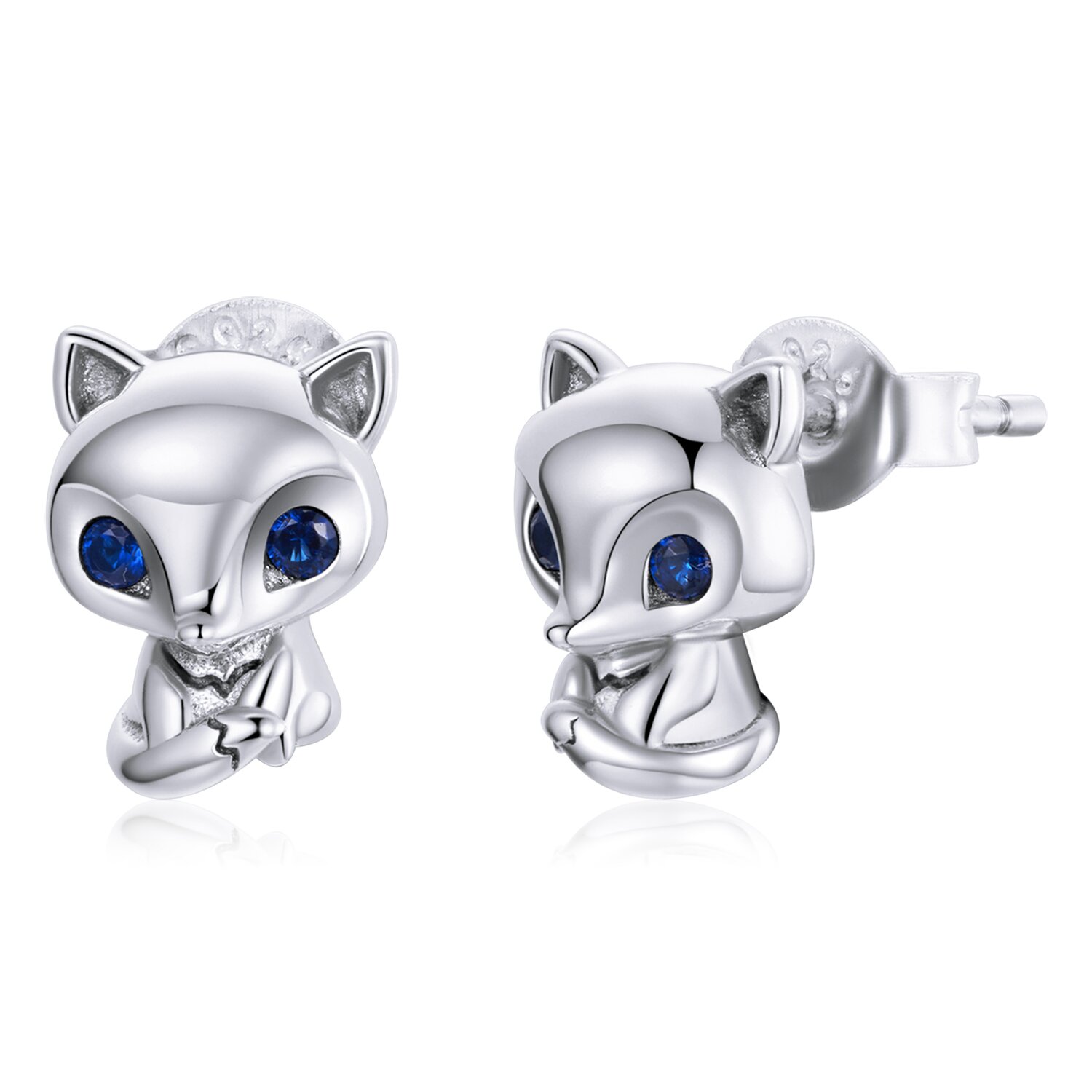 Cercei din argint Silver Little Foxes argint