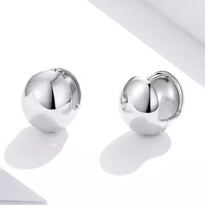 Cercei din argint Simple Balls