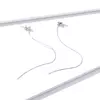 Cercei din argint Simple Rope picture - 2