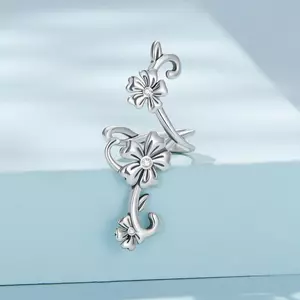 CERCEL din argint Silver Flowers