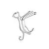 CERCEL din argint Simple Cat Cuff picture - 1