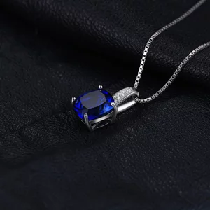 Colier de argint Perfect Sapphire
