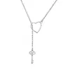 Colier din argint 925 Heart & Key picture - 1