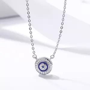 Colier din argint Blue Eye