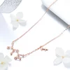 Colier din argint cu Constelatia Sagetator rose gold picture - 4