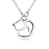 Colier din argint Lovely Cat picture - 1