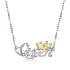 Colier din argint Queen and Crown picture - 1