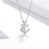 Colier din argint Silver Anchor with Crystal