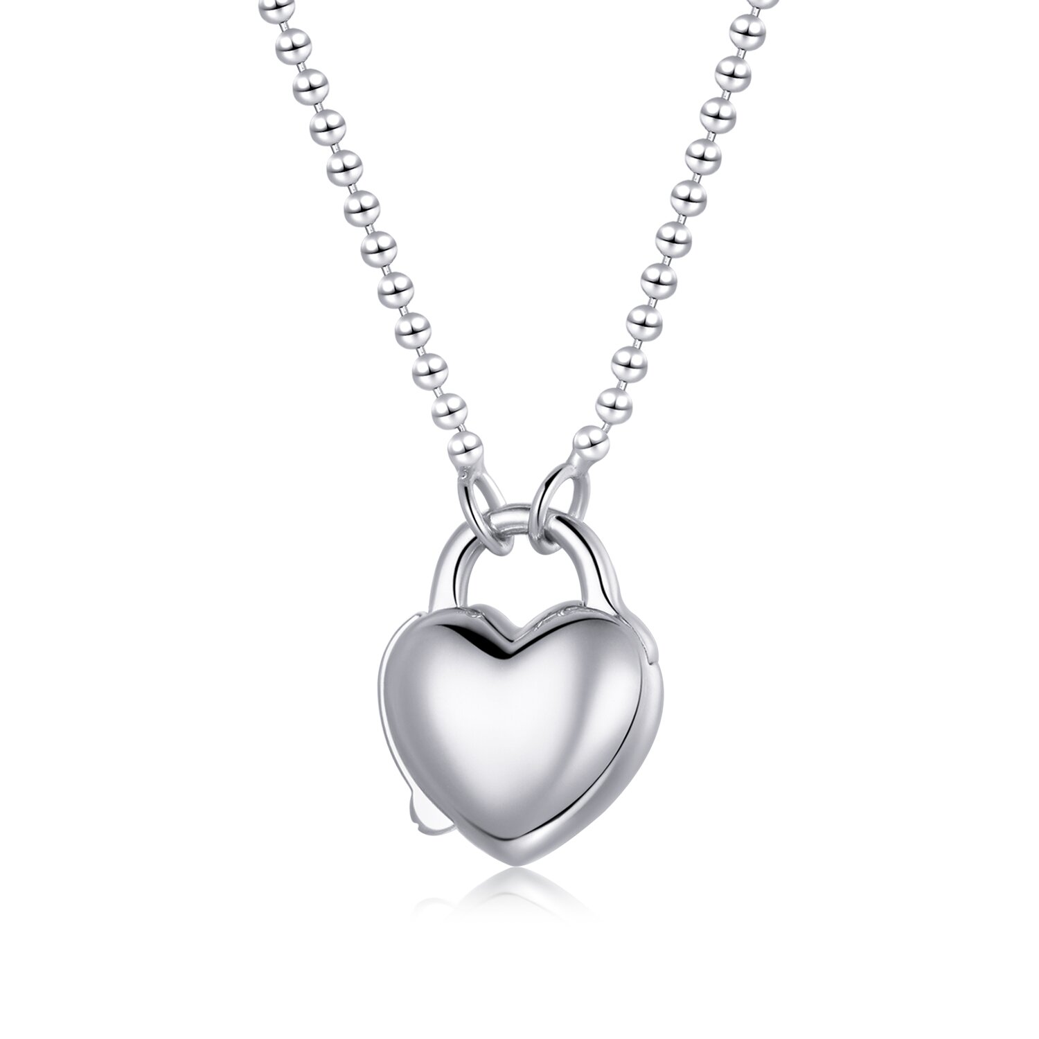 Colier din argint Silver Simple Heart image