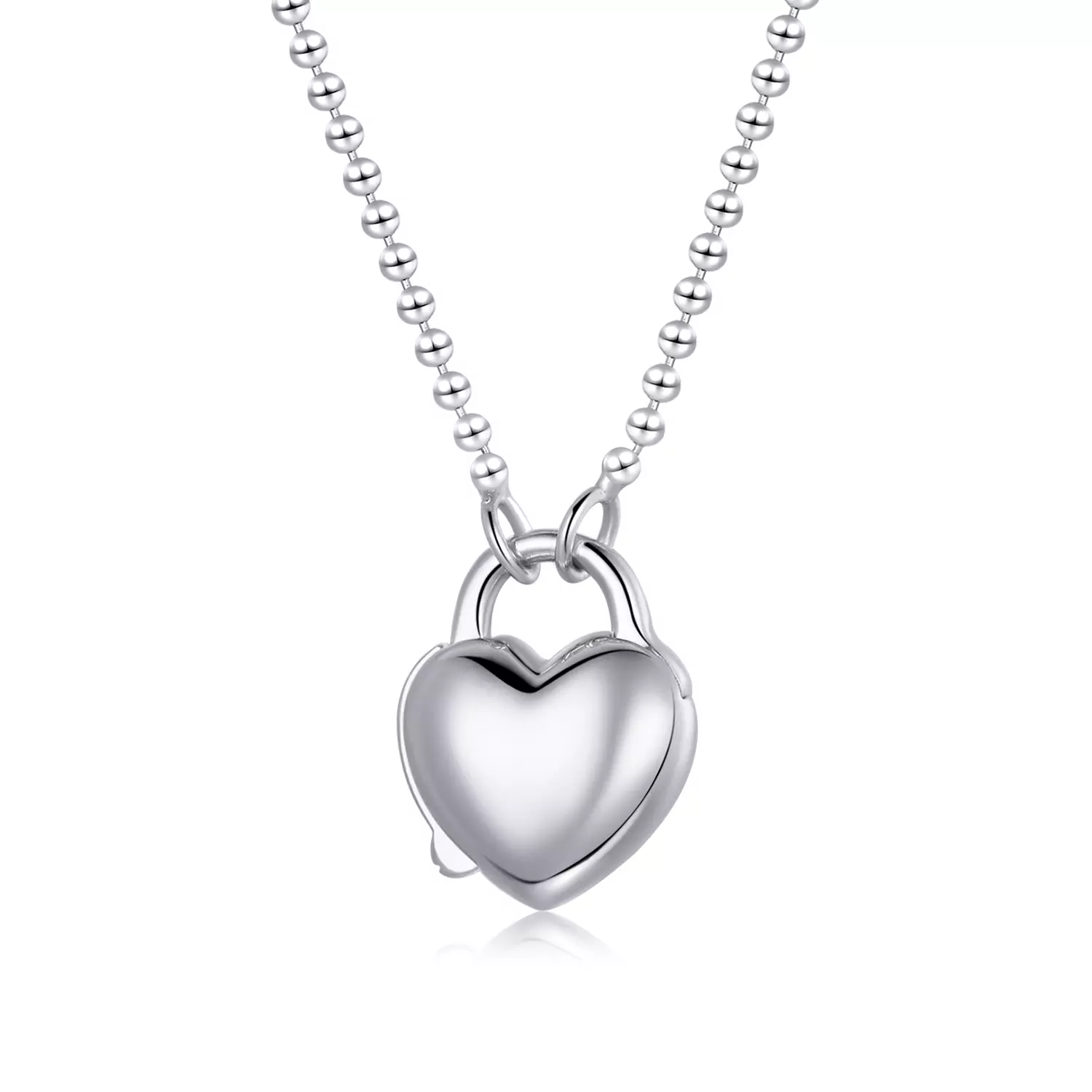 Colier din argint Silver Simple Heart