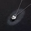 Colier din argint Silver Simple Heart picture - 6