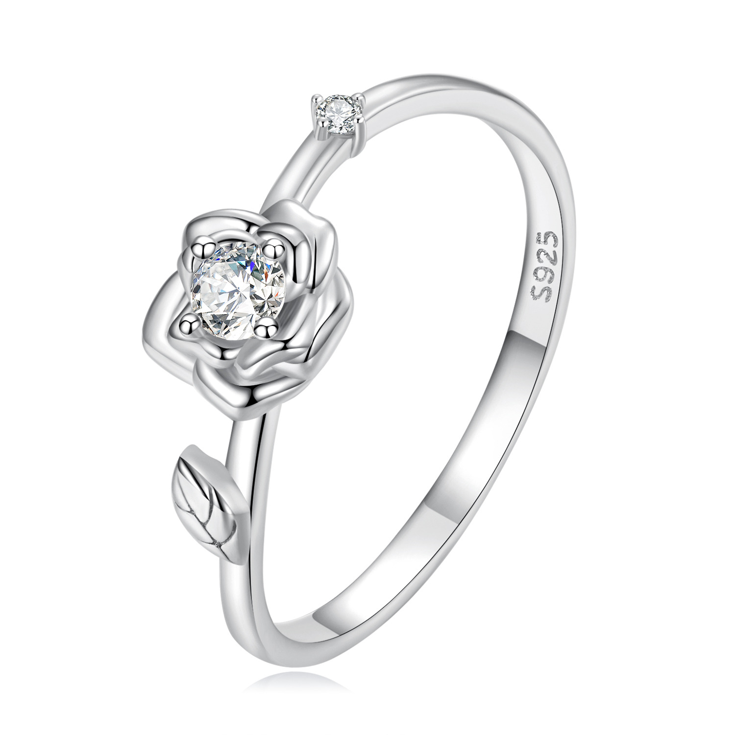 Inel din argint Crystal Rose image4