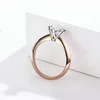 Inel din argint Perfect Engagement Ring Rose Gold picture - 4