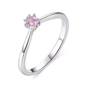 Inel din argint Pink Little Paws