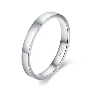 Inel din argint Simple Band Ring